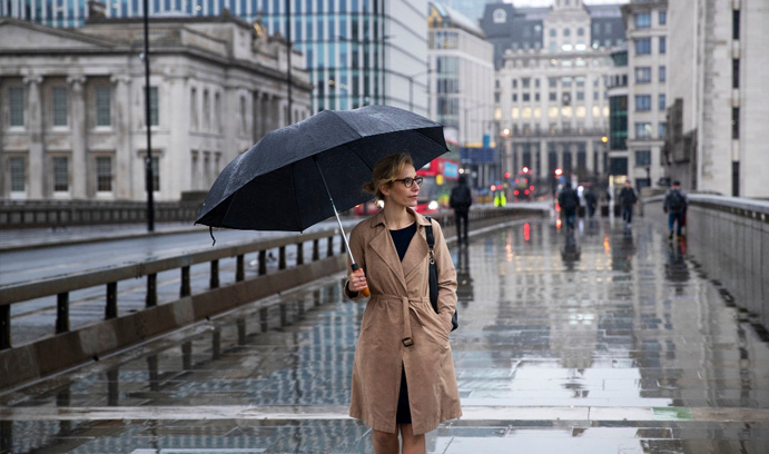 Leidseplein in Rainy Season